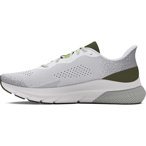 NWT Under Armour Men's HOVR Turbulence 2 Running Shoes White/Green Size 10 - Picture 3 of 5